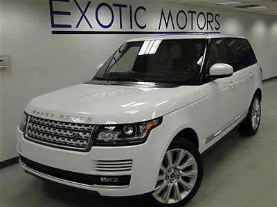 2013 rover hse supercharged awd! nav rearcam pdc ac&amp;htd-sts pano ent-pkg waranty