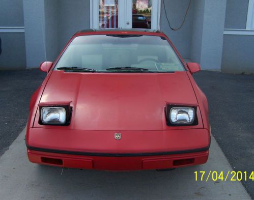 Pontiac fiero  2 door manual  1985