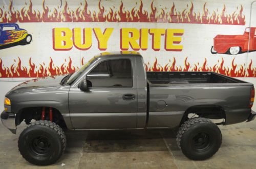2002 gmc sierra 1500 lifted florida truck rust free custom wheels vortec v8