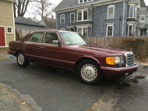 1991 mercedes-benz 350sd -- diesel, low miles!