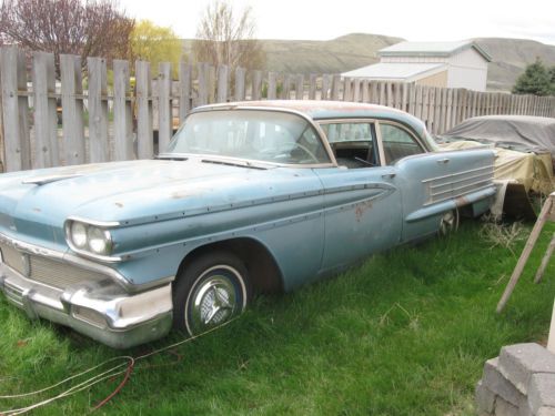 4 car auction! 1-1958 oldsmobile 98 4 door hard-top! 2- 1958 super 88s