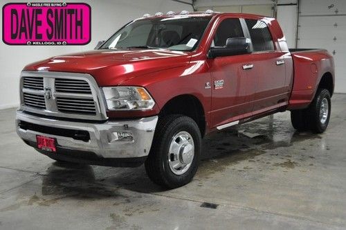 2012 new red dodge big horn dually mega 4wd diesel remote start uconnect!!!