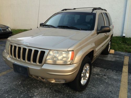 2000 jeep grand cherokee limited sport utility 4-door 4.0l