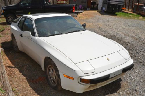 1987 porsche 944 base coupe 2-door 2.5l- project/parts car - non-running