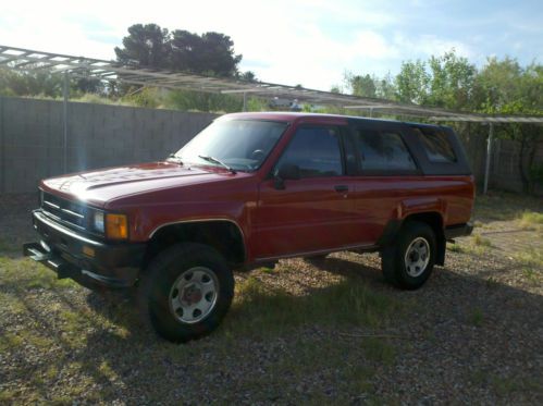 1988 toyota 4runner sr5 sport utility 2-door 3.0l