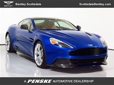 14 aston martin vanquish 98 miles carbon fiber exterior pkg loaded options stunn