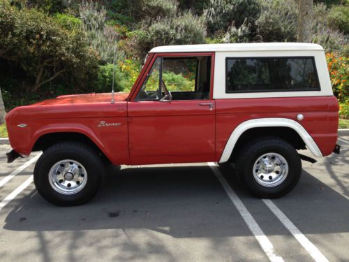 67 ford bronco, restored, 351 windsor