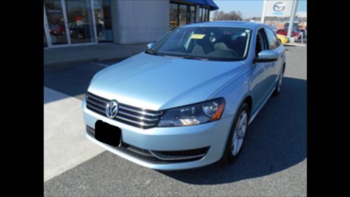 2012 volkswagen passat se w/ sunroof sedan 2.5l - no reserve