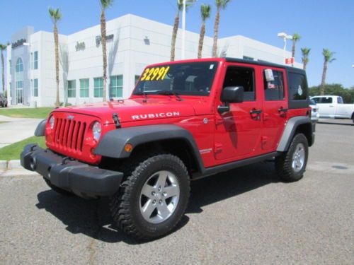 11 4x4 4wd red automatic 3.8l v6 miles:21k navigation unlimited certified