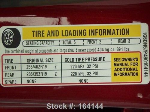 2009 CADILLAC CTS-V SEDAN 6-SPEED RECARO SEATS ONLY 43K TEXAS DIRECT AUTO, US $35,980.00, image 11