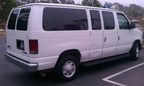 2009 ford e-350 super duty xlt extended passenger van 3-door 5.4l