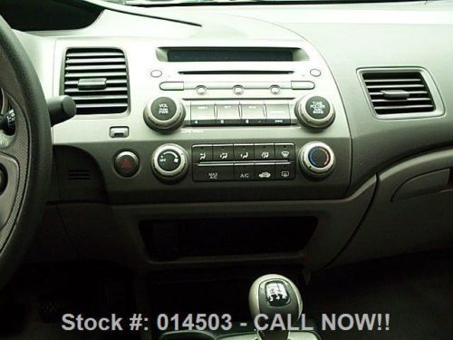 2008 HONDA CIVIC LX SEDAN 5-SPEED CD AUDIO CRUISE CTRL! TEXAS DIRECT AUTO, US $11,780.00, image 5