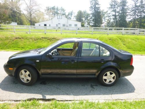2001 volkswagen jetta 4dr 5spd manual no reserve