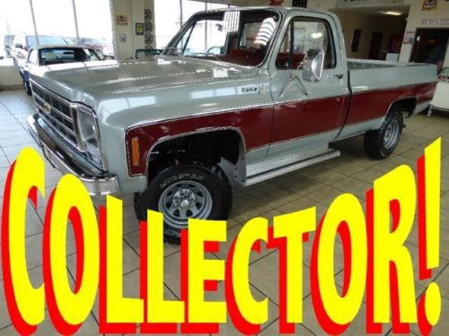 100% original 1979 silverado c10 k1500 (((4x4))) 68k original miles 77 78 72 71