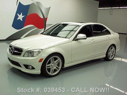 2008 mercedes-benz c350 sport sedan p2 sunroof 55k mi  texas direct auto