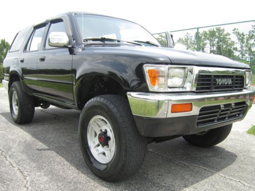 1990 toyota 4runner 4wd 5 speed 22re 4 cylinders rare