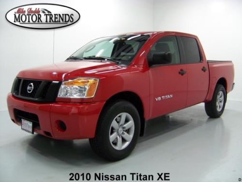 2010 nissan titan xe crew navigation bluetooth jensen audio bedliner tow pkg 30k