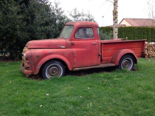 1951 dodge pu frames and parts lot