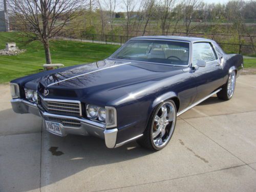 1970 cadillac eldorado base hardtop 2-door 8.2l