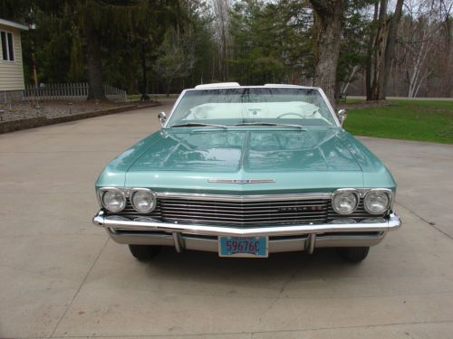1965 Chevy Impala True SS-Big Block 396 Convertible-Complete Frame-Off Resto., image 6