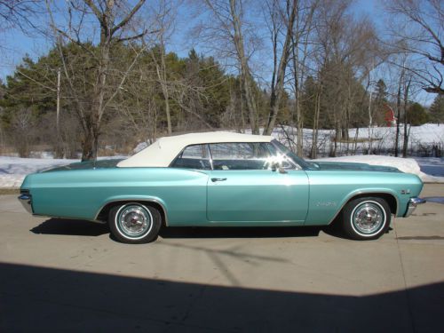 1965 Chevy Impala True SS-Big Block 396 Convertible-Complete Frame-Off Resto., image 7