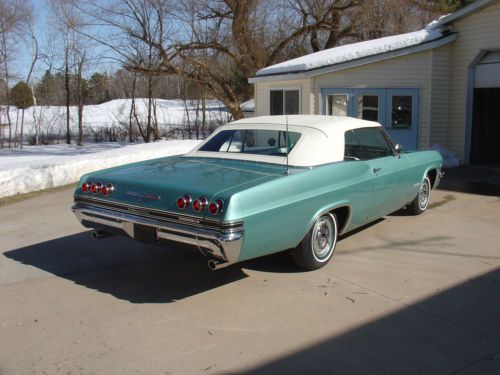 1965 Chevy Impala True SS-Big Block 396 Convertible-Complete Frame-Off Resto., image 11