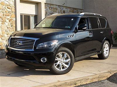 2012 infiniti qx56 awd navigation, rear dvd entertainment