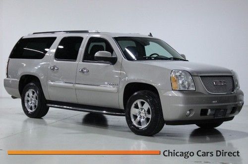 07 yukon denali xl navigation rear dvd 6.2 awd captains sunroof clean