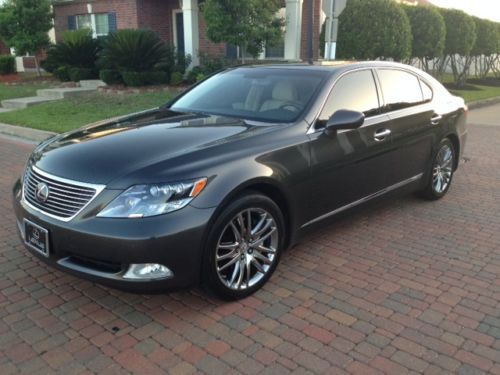 Lexus ls600hl hybrid rare launch edition ls600h dvd tv mark levinson ls460 pcs