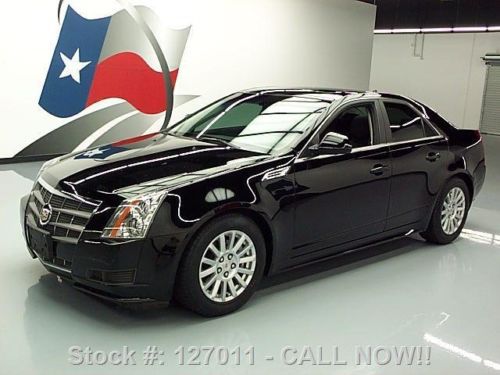 2010 cadillac cts 3.0 sedan pano sunroof leather 63k mi texas direct auto