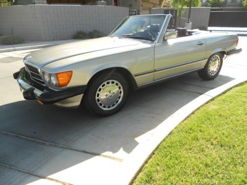 1987 mercedes sl 560