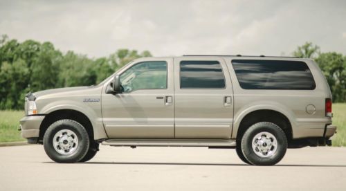 2003 ford excursion 7.3 4x4 limited ultra ultra nice low miles not rusty look!!