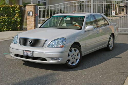 2003 lexus ls430, one ca owner, only 50k miles, impeccable service w/timing belt
