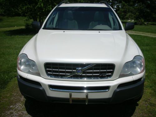 Volvo xc90 v8 awd 3rd seat leather alloys moonroof premium pkg clean