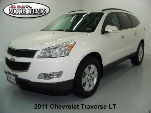 2011 chevy traverse lt rearcam alloys cruise 3rd row 8 pass media input 54k