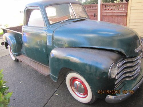 1947 1948 1949 1950 chevy chevrolet pickup rat rod