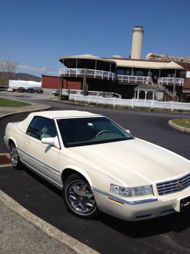 1999 cadillac eldorado convertible, power top, 63k mi, conversion by new