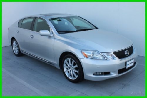 2006 lexus gs300 39k miles*navigation*rear camera*1owner clean carfax*we finance