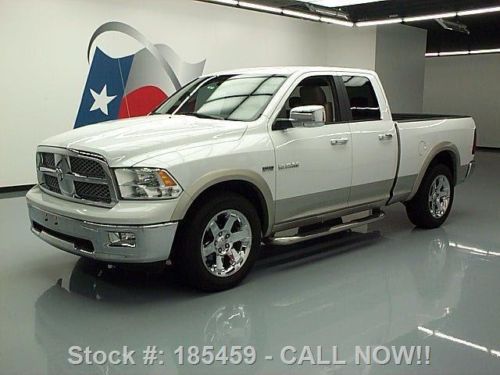 2010 dodge ram laramie quad hemi leather nav 20&#039;s 56k texas direct auto