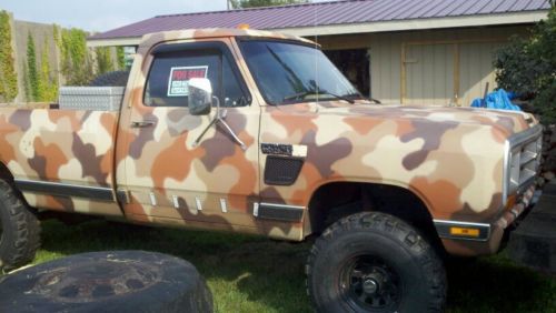 1987 w150 std cab, 8ft bed