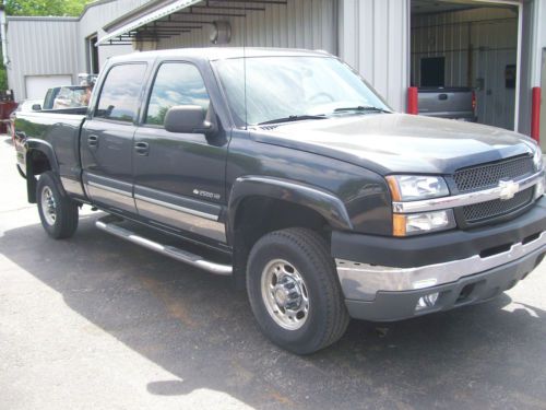 2004 chevrolet silverado 2500 hd ls crew cab ***repairable***