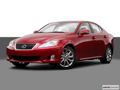 2009 lexus is250 base sedan 4-door 2.5l