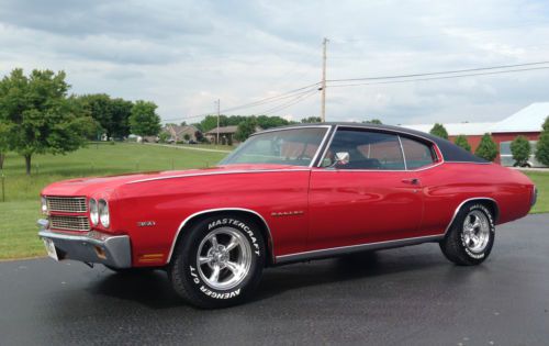 1970 chevelle malibu! 350 engine, auto trans, ps, pdb, factory a/c car!