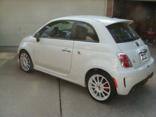 12 fiat 500 hatchback abarth 16500 miles turbo
