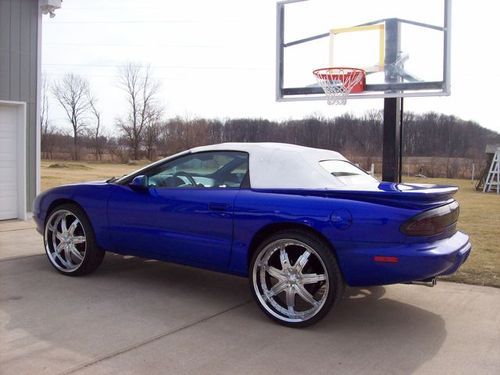 1997 pontiac firebird convertible "custom"