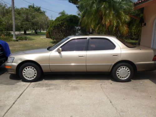 1992 lexus ls400 base sedan 4-door 4.0l