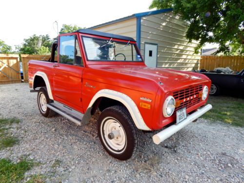 1971 ford bronco 4x4 2 door factory 302 power steering