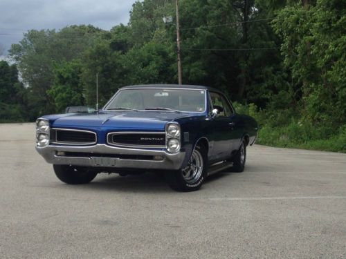 1966 pontiac lemans 2 door hardtop 326 5.3l automatic solid car