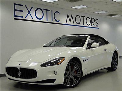 2011 maserati granturismo s conv&#039;t! nav heated-sts xenons r-pdc blk-top 20wheels