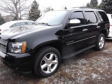 2007 tahoe ltz 4wd, leather, sunroof, 20" wheels, rear dvd, no paintwork clean!!